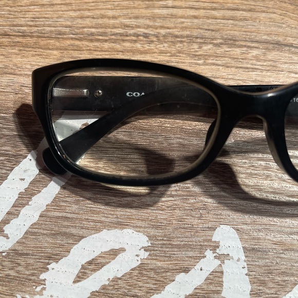 Coach Womens reading glasses black pre-owned - Picture 4 of 11